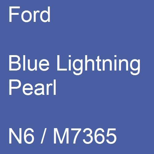 Ford, Blue Lightning Pearl, N6 / M7365.